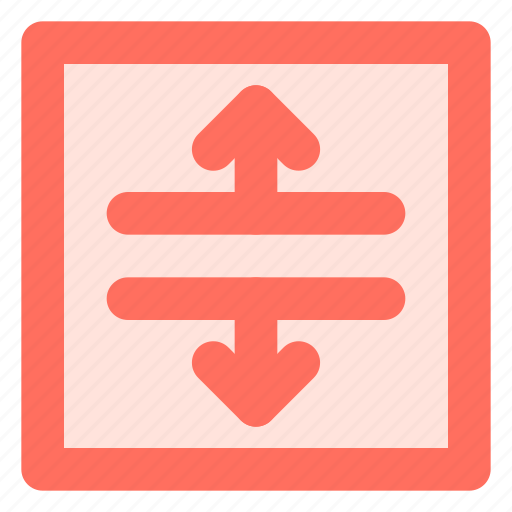 Arrow, direction, split, vertical icon - Download on Iconfinder
