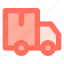 delivery, package, shipping, truck 