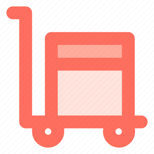 Box, delivery, package, shipping, trolley icon - Download on Iconfinder