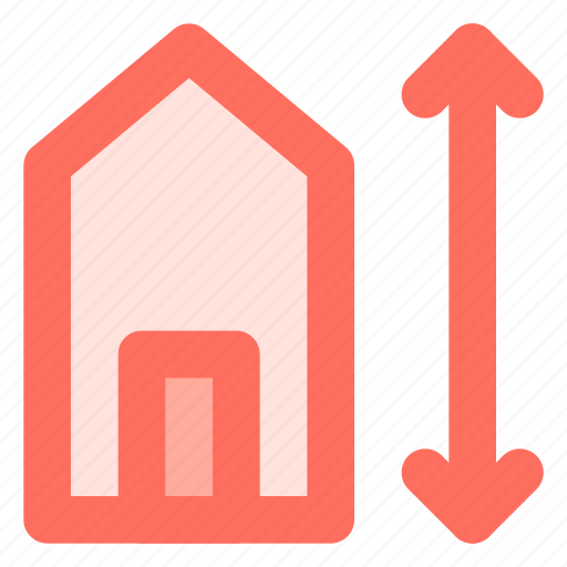 High, house, real estate, size icon - Download on Iconfinder