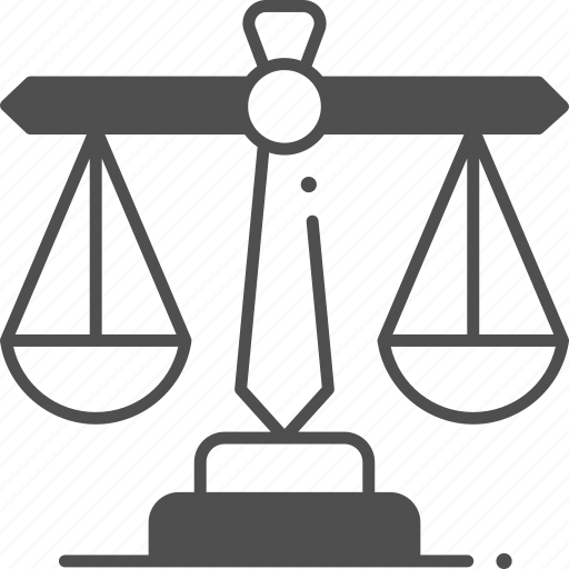 Justice, balance scale, law, scale, legal icon - Download on Iconfinder