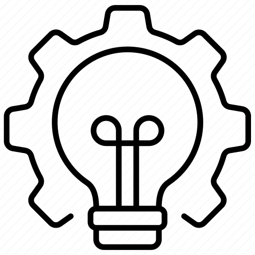 Engineering, engineer, lightbulb, gear, idea icon - Download on Iconfinder