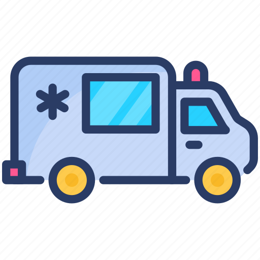 Ambulance, emergency, first aid, medical, service, transport, vehicle icon - Download on Iconfinder