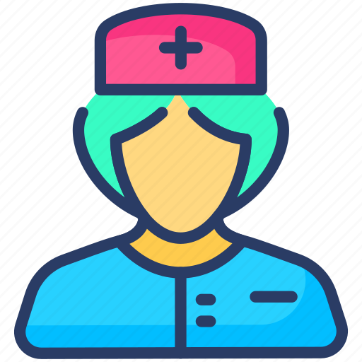 Cap, health, hospital, medicine, nurse, physician, woman icon - Download on Iconfinder