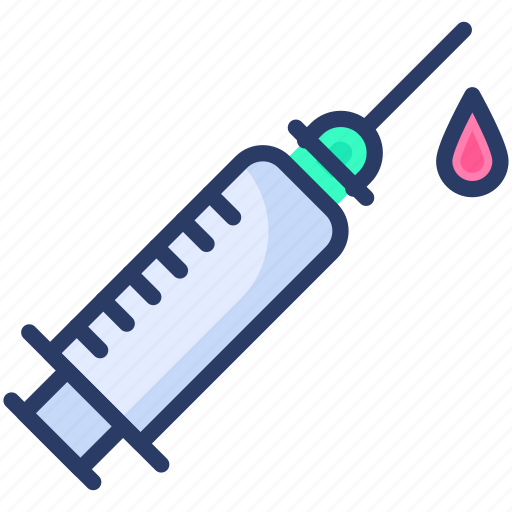 Healthcare, injection, medicine, needle, syringe, vaccine, wellness icon - Download on Iconfinder
