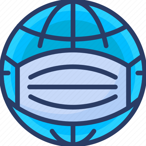 Bio hazards, earth, environment, global, mask, protection, world icon - Download on Iconfinder
