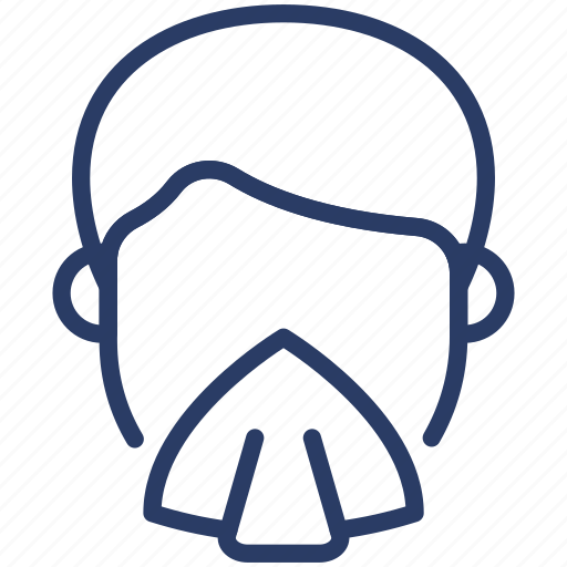 Cover, face, health, illness, mask, nose, wrap icon - Download on Iconfinder