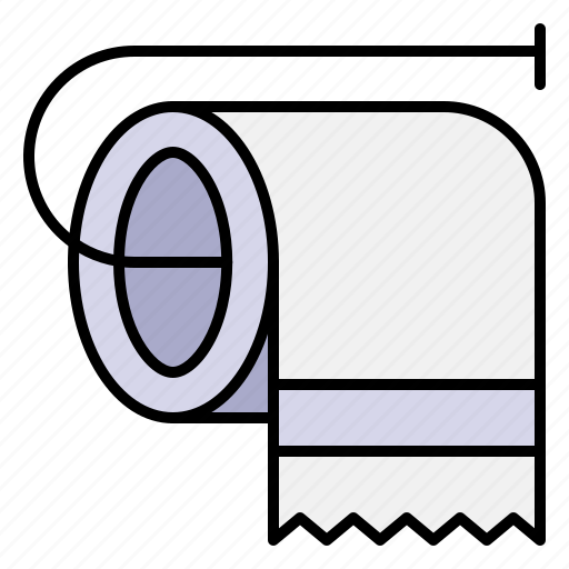 Tissue, paper, toilet, roll, cleaning icon - Download on Iconfinder