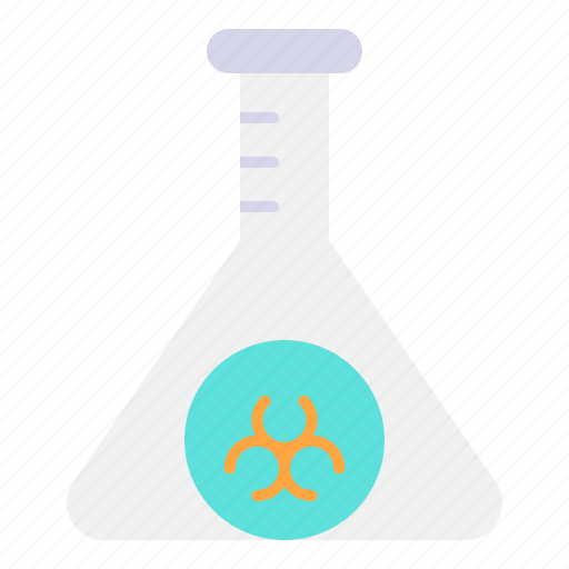 Flask, lab, test, tube, science, radioactive icon - Download on Iconfinder