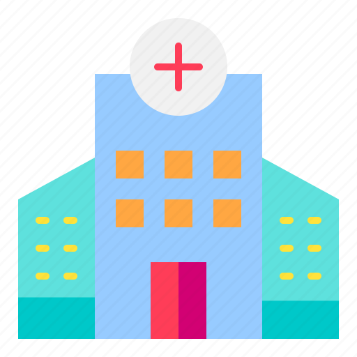 Hospital, building, health, clinic, medical, hospitalization icon - Download on Iconfinder