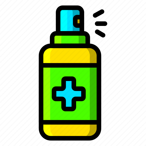 Icon, color, handsanitizer icon - Download on Iconfinder
