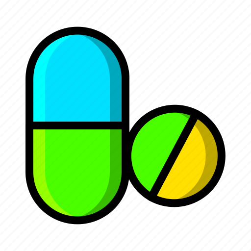 Icon, color, drug, medicine, medical icon - Download on Iconfinder