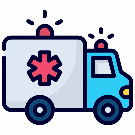 Ambulance, emergency, rescue, medical, hospital, vehicle, transport icon - Download on Iconfinder