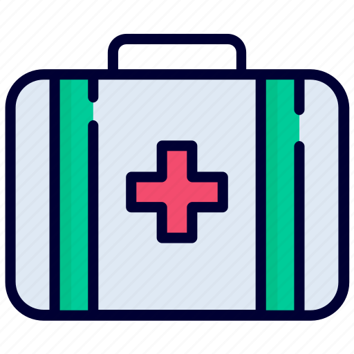 Medical bag, first-aid-kit, medical-kit, healthcare, medical, bag, health icon - Download on Iconfinder