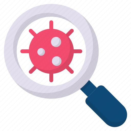 Search corona, search virus, virus, search, find virus, search bug, coronavirus icon - Download on Iconfinder