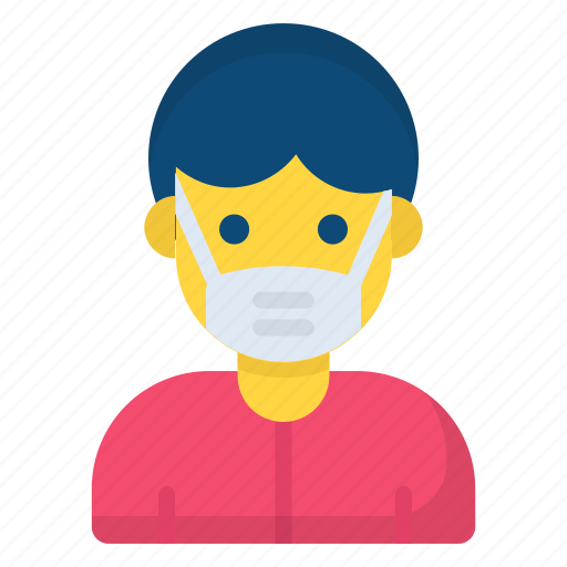 Boy wearing mask, face mask, mask, protection, medical, face, coronavirus icon - Download on Iconfinder