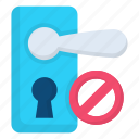 door handle ban, no touch door, door handle, door lock, lock door, door, handle