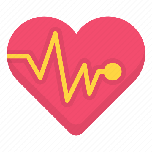 Heart rate, heartbeat, pulse, heart, health, healthy, healthcare icon - Download on Iconfinder