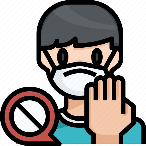 Beauty, do, healthcare, mask, not, protection, touch icon - Download on Iconfinder