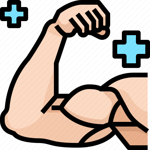 Fitness, gym, healthcare, muscle, sport, strong icon - Download on Iconfinder