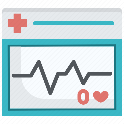 Cardiogram, clinic, electrocardiogram, health, heartbeat, hospital icon - Download on Iconfinder