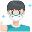 avatar, face, healthcare, mask, medical, pollution, virus