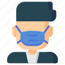 avatar, coronavirus, face, mask