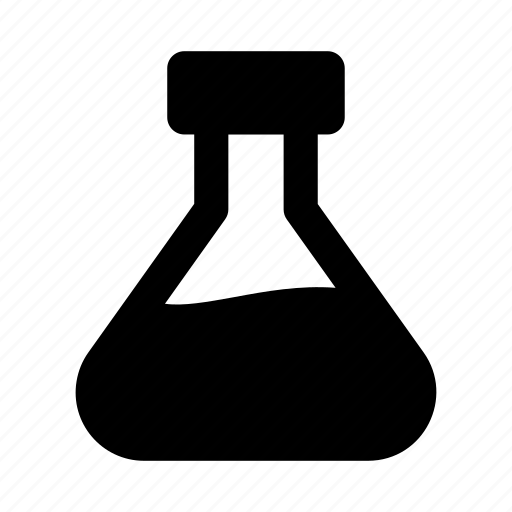 Chemical, conical flask, flask, laboratory, laboratory flask, research icon - Download on Iconfinder