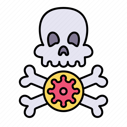 Dead, virus, coronavirus, skull icon - Download on Iconfinder