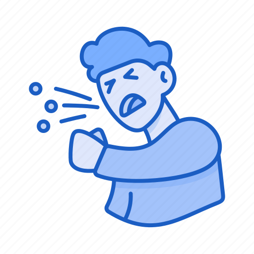 Cough, disease, flu, sneeze icon - Download on Iconfinder