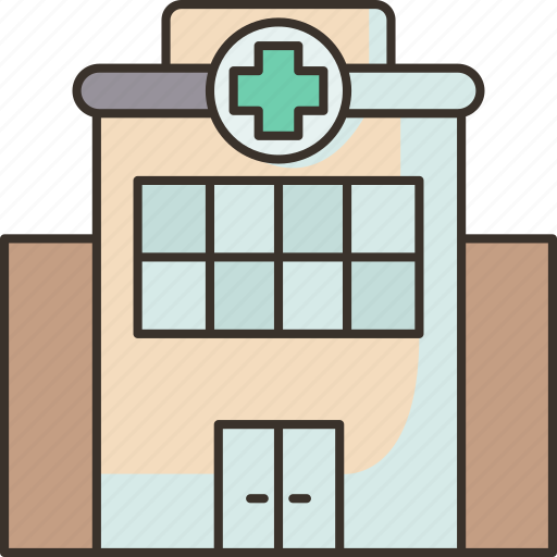 Hospital, building, medical, clinic, center icon - Download on Iconfinder