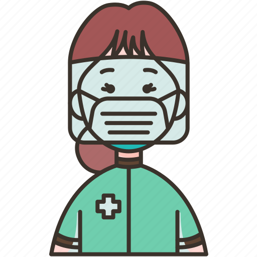 Nurse, healthcare, staff, medic, caretaker icon - Download on Iconfinder