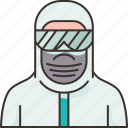 protective, suit, ppe, health, personnel