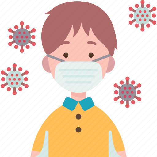 Boy, medical, mask, protective, equipment icon - Download on Iconfinder