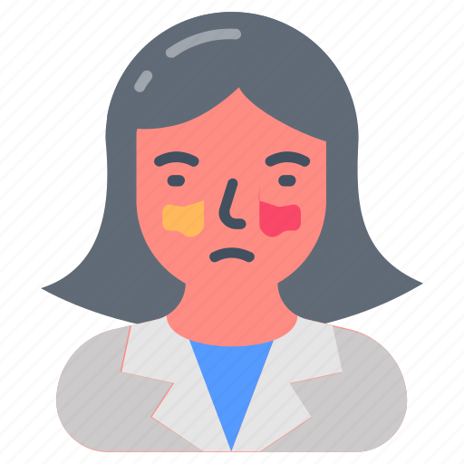 Sinusitis, swelling, sinus, infection, fungal, frontal, maxillary icon - Download on Iconfinder