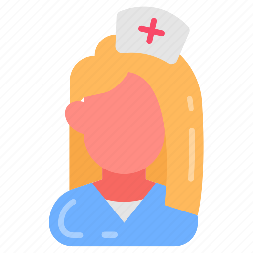 Nurse, maid, attendant, female, caretaker icon - Download on Iconfinder