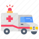 ambulance, hospital, wagon, emergency, vehicle, service, automobile