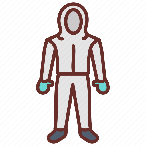 Protective, clothing, suit, covid, dress, boiler, special icon - Download on Iconfinder