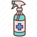 disinfectant, spray, sanitizer, air, freshener, bottle