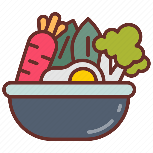 Eat, healthy, salad, fresh, veggie, vegetables, diet icon - Download on Iconfinder