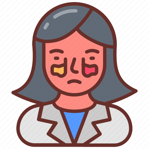 Sinusitis, swelling, sinus, infection, fungal, frontal, maxillary icon - Download on Iconfinder