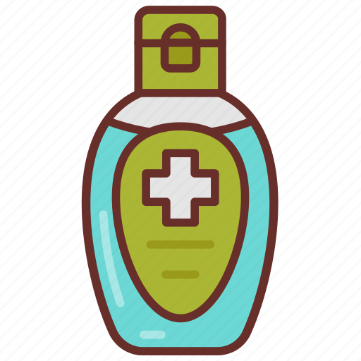 Sanitizer, antibacterial, liquid, solution, germicide, cleaning, agent icon - Download on Iconfinder