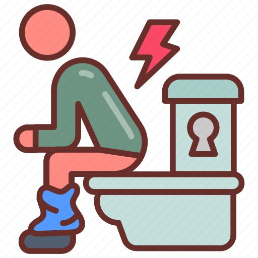 Diarrhea, loose, stools, motions, upset, stomach, watery icon - Download on Iconfinder
