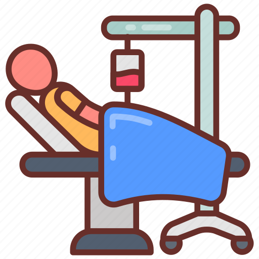Infected, patient, covid, quarantine, ward, stretcher, medication icon - Download on Iconfinder
