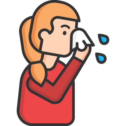 Infection, nose, running nose, sick, stuffy nose, virus icon - Free download