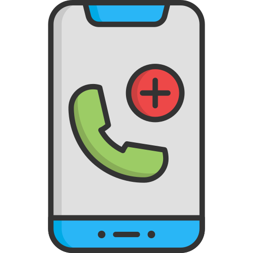 Call, communication, emergency, medical, phone icon - Free download