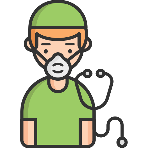 Doctor, healthcare, mask, medical, professional icon - Free download