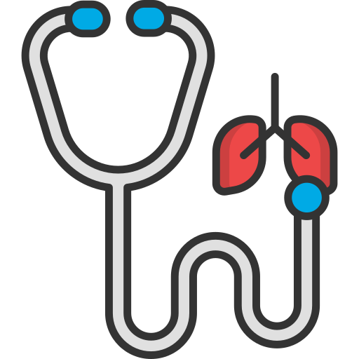 Breathing, check, sick, stethescope icon - Free download