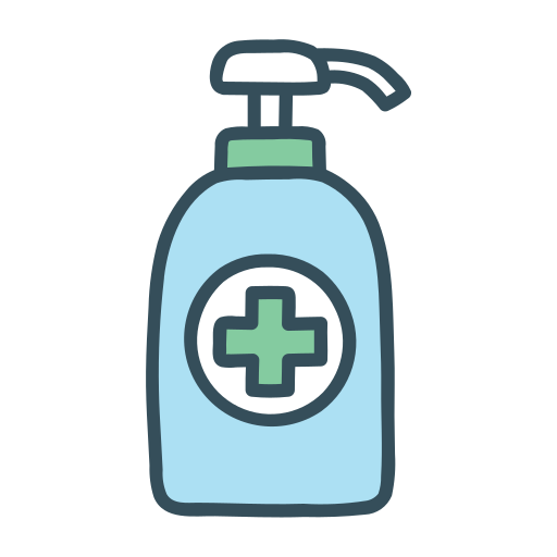 Alcohol, clean, gel, hand, hygiene, sanitizer, soap icon - Free download