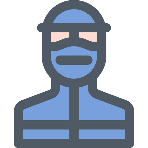 Doctor, mask, medical, officer, protection icon - Free download